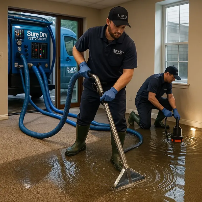 Water Extraction and Removal process in Dadeville, AL